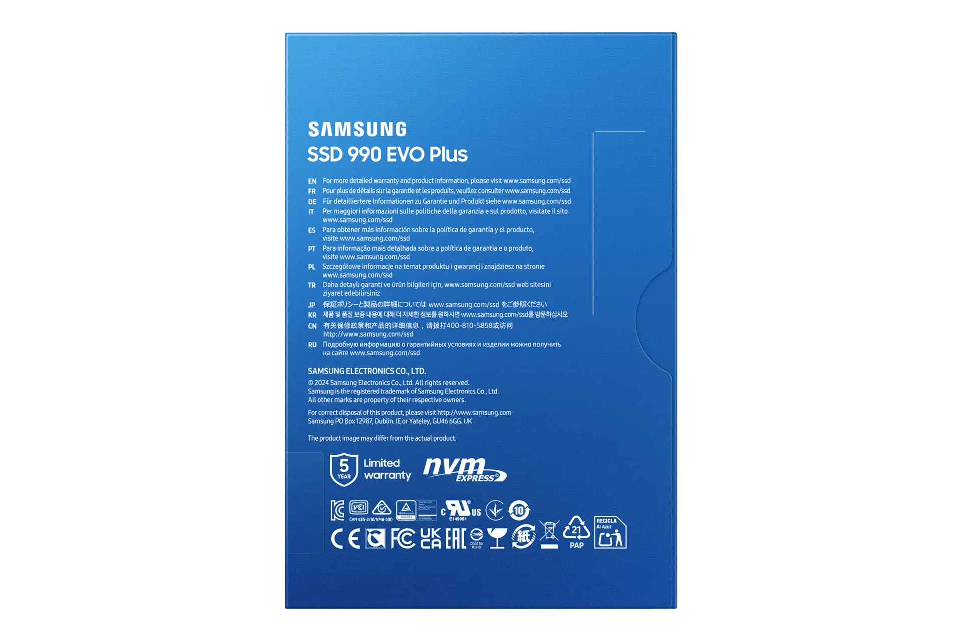 Samsung MZ-V9S2T0, 2 TB, M.2, 7150 MB/s