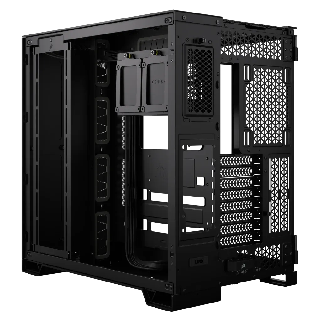 Corsair 6500D AIRFLOW, Midi Tower, PC, Black, ATX, 19 cm, 40 cm