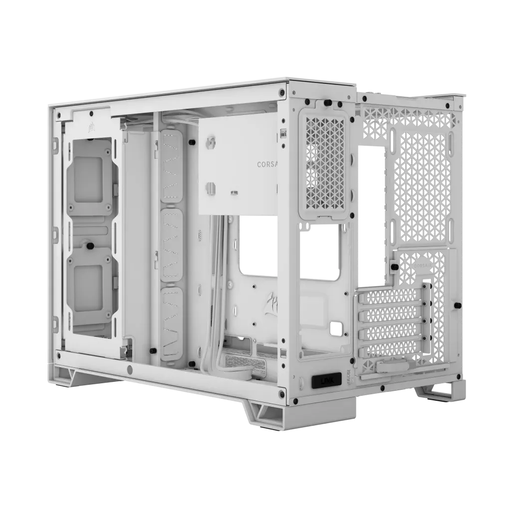 Corsair 2500D AIRFLOW, Midi Tower, PC, White, ATX, 18 cm, 40 cm
