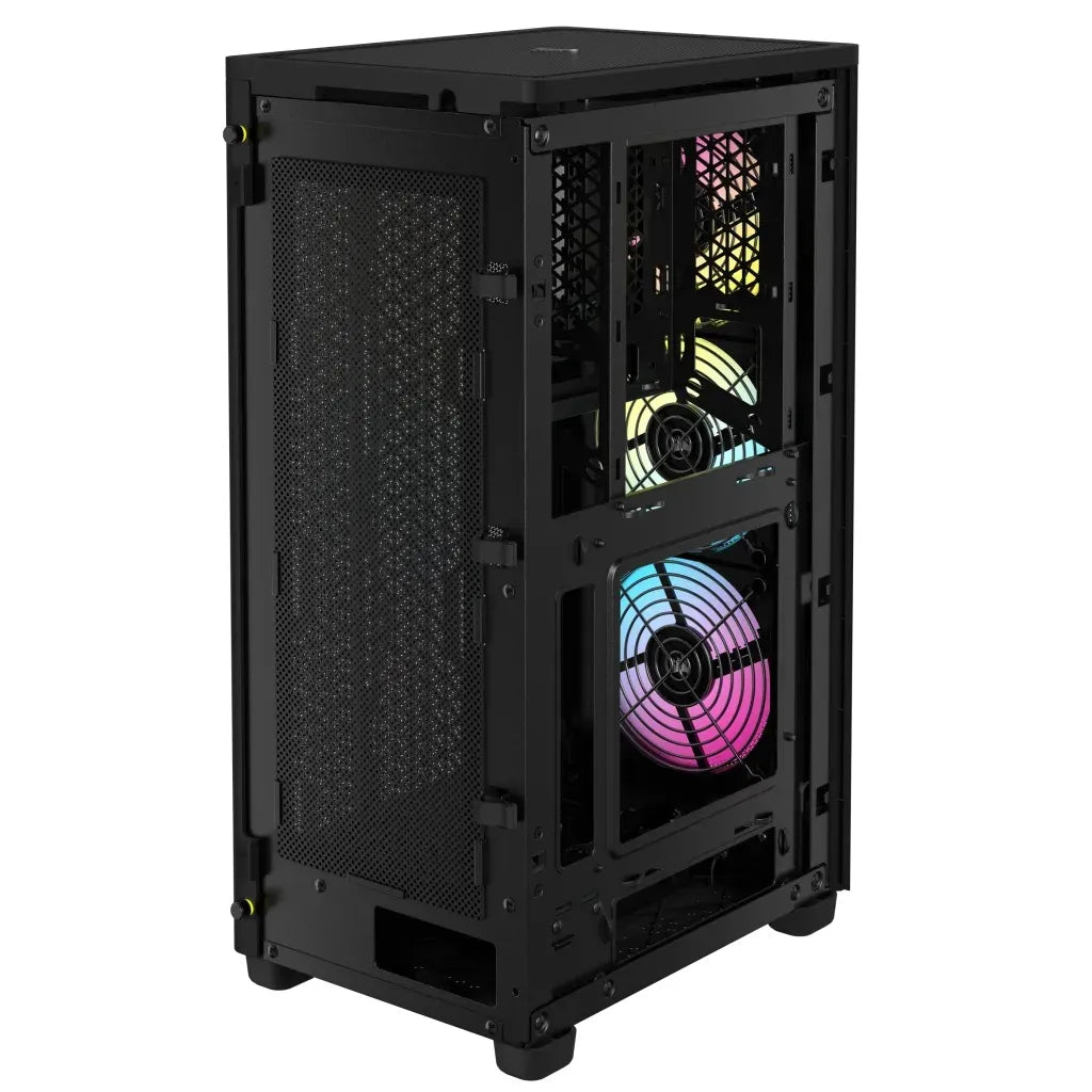 Corsair 2000D RGB AIRFLOW, Small Form Factor (SFF), PC, Black, Mini-ITX, Mesh, Multi