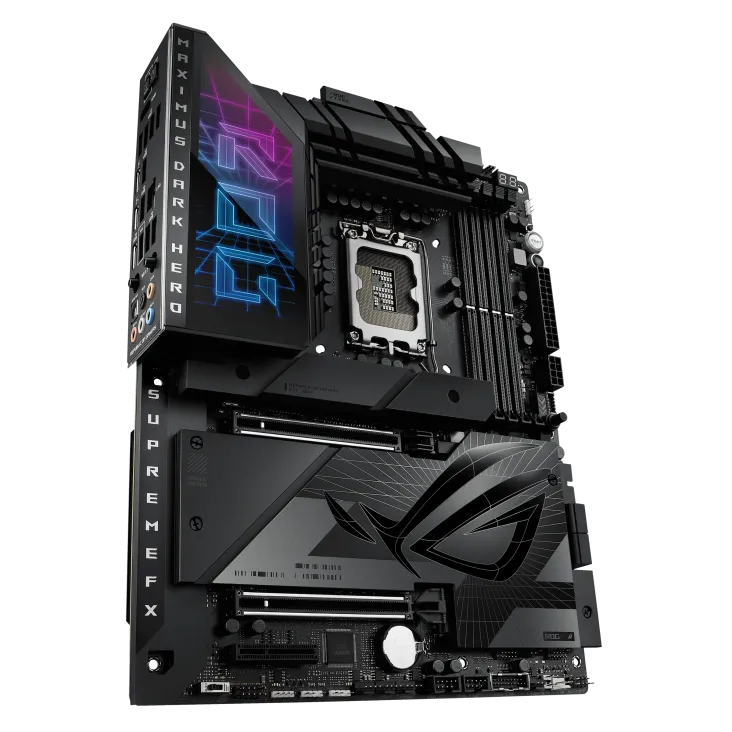 ASUS ROG MAXIMUS Z790 DARK HERO, Intel, LGA 1700, Intel® Celeron®, Intel® Core™ i3, Intel® Core™ i5, Intel® Core™ i7, Intel® Core™ i9,..., LGA 1700, DDR5-SDRAM, 128 GB