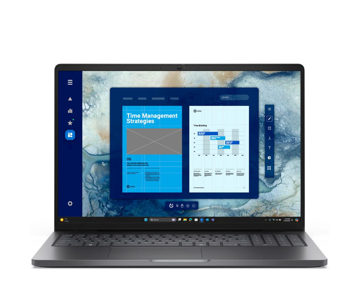 Dell Pro 16|U5 235U|16GB|512GB SSD|FgrPr|W11 Pro|IR Cam & Mic|WLAN + BT|16.0" FHD+|Backlit Kb|3 Cell|vPro ProSupport and Next Business Day Onsite Service 36 Months