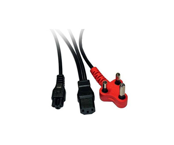 Power Cable/ 2.8M IEC + (1 x Kettle +1 Clover) with dedicated red plug