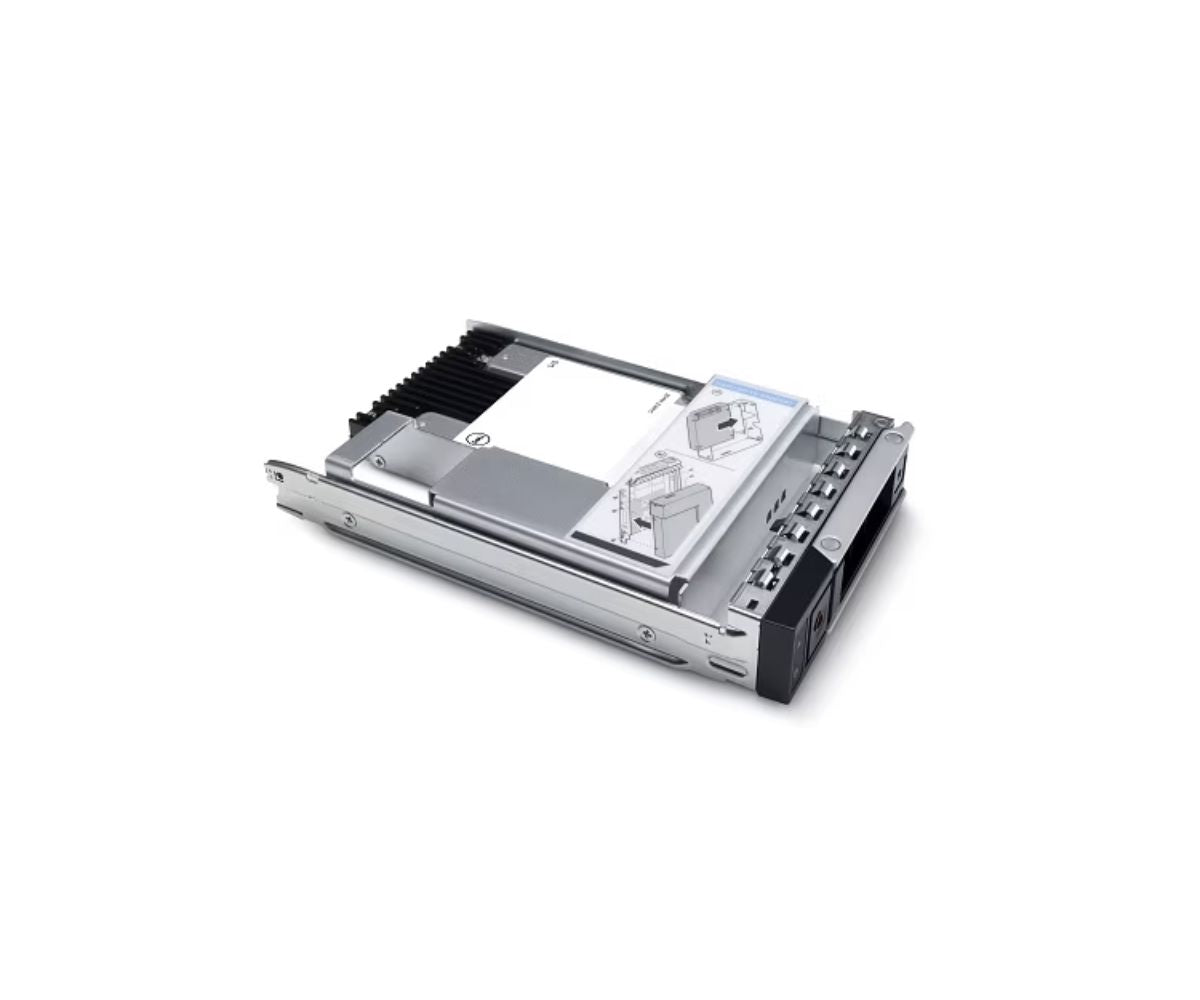 1.92TB SSD SATA Read Intensive 6Gbps 512e  2.5in with 3.5in HYB CARR, Hot-Plug, CUS Kit