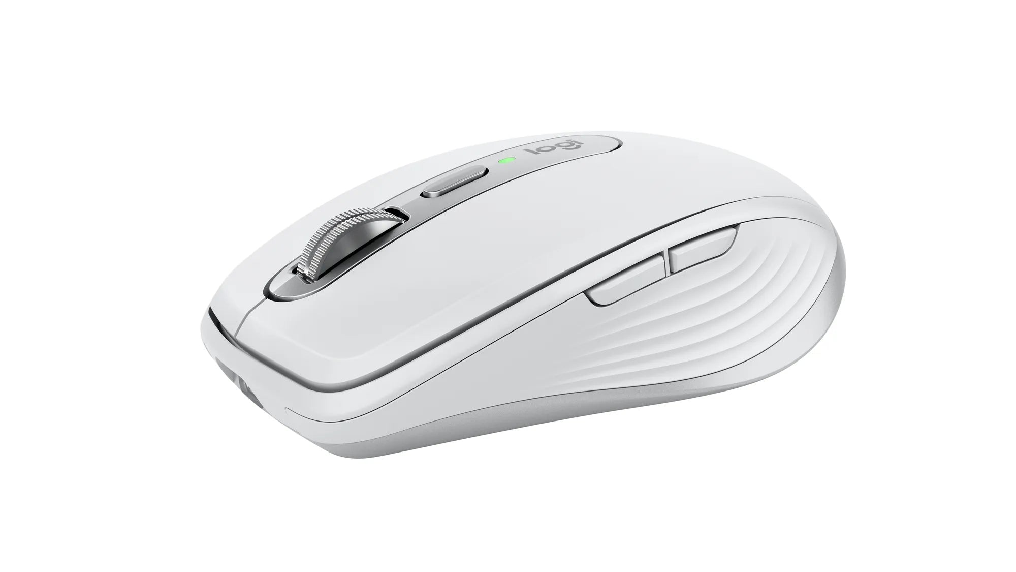 Logitech MX Anywhere 3S, Right-hand, Laser, RF Wireless + Bluetooth, 8000 DPI, Grey, White