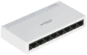 Dahua 8-Port Desktop Fast Ethernet Switch 8 × 10/100 Mbps