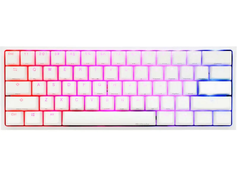 Ducky Keyboard One 2 Pro 60% -White- Cherry Blue . 