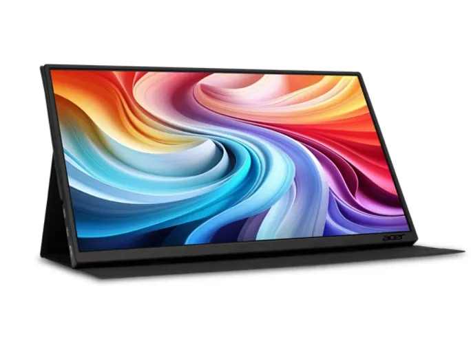 Acer Portable Monitor 15.6''+Touch | IPS | 16:9 | 6ms(GTG) 200nits | MiniHDMI | 2xUSB-C | 3.5mm Audio out | HDR10 | AdaptiveSync