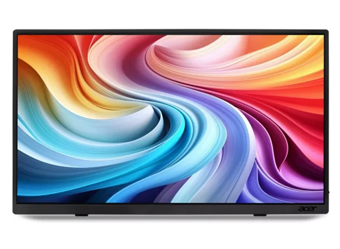 Acer Portable Monitor 15.6''+Touch | IPS | 16:9 | 6ms(GTG) 200nits | MiniHDMI | 2xUSB-C | 3.5mm Audio out | HDR10 | AdaptiveSync