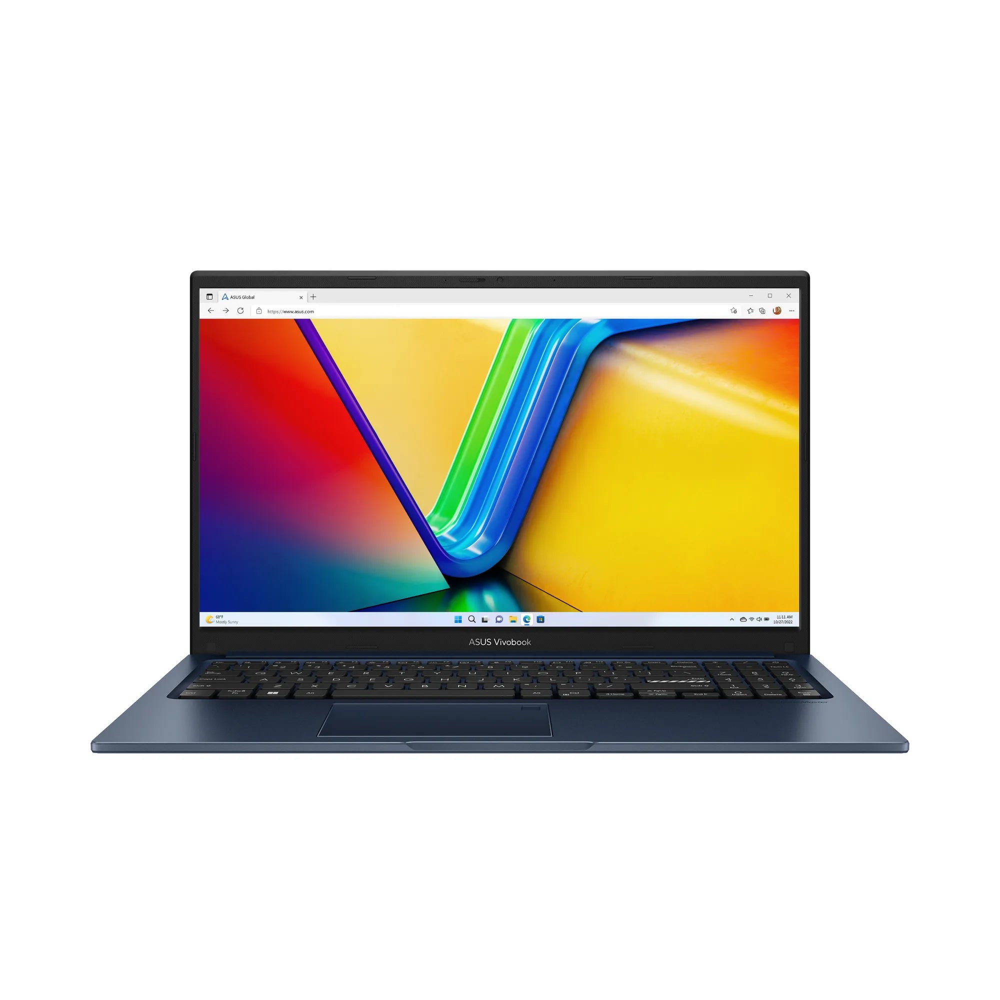 ASUS Vivobook 15|X1504VA-I516512BL0W|15.6''|BLUE|I5-1335U|DDR4 16GB (8GB OB + 8GB Slot|512GB SSD|Backlit KB|FW TPM|WIN11H