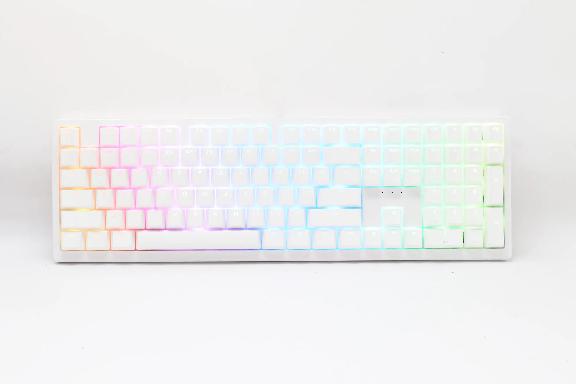 Ducky Keyboard Zero 6108 100% -White- Cherry MX2A Blue 