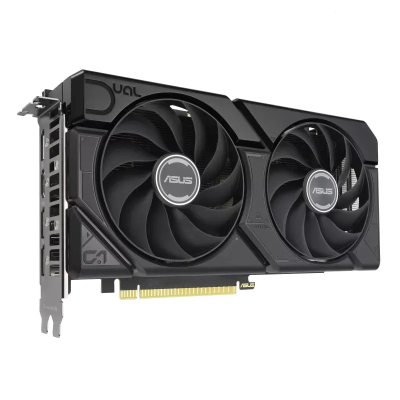 ASUS Dual -RX7600XT-O16G, Radeon RX 7600 XT, 16 GB, GDDR6, 128 bit, 7680 x 4320 pixels, PCI Express 4.0