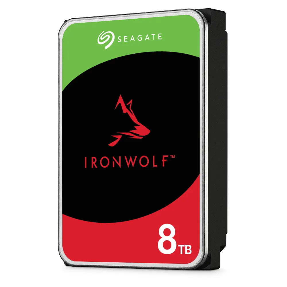 Seagate IronWolf ST8000VN002, 3.5", 8 TB, 5400 RPM