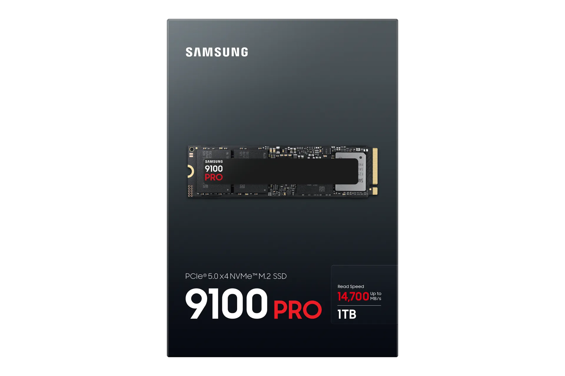 Samsung 9100 PRO PCIe® 5.0 NVMe™ M.2 SSD - 1 TB, 1 TB, M.2, 14700 MB/s