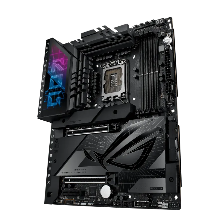 ASUS ROG MAXIMUS Z790 DARK HERO, Intel, LGA 1700, Intel® Celeron®, Intel® Core™ i3, Intel® Core™ i5, Intel® Core™ i7, Intel® Core™ i9,..., LGA 1700, DDR5-SDRAM, 128 GB