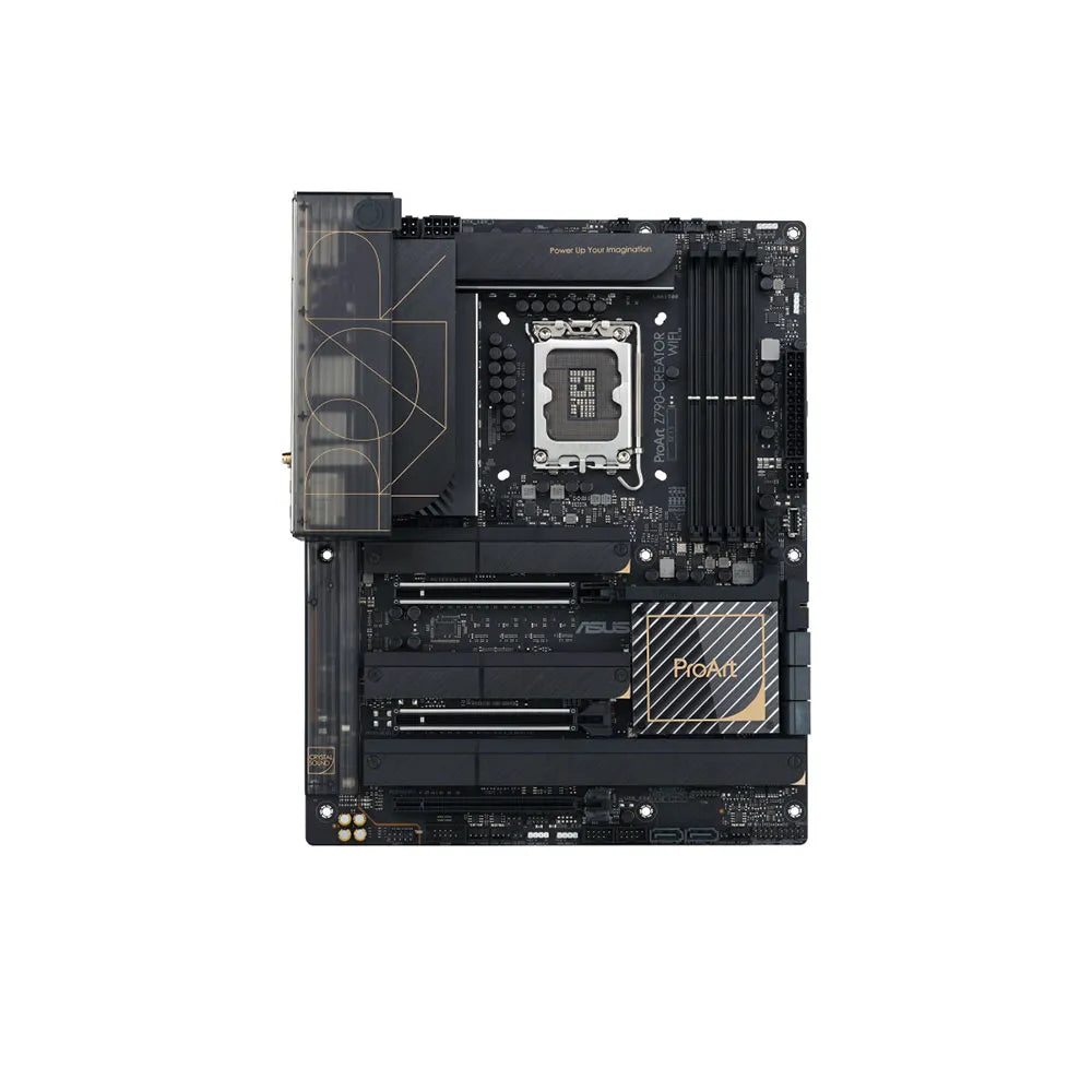 ASUS PROART Z790-CREATOR WIFI, AMD, LGA 1700, Intel® Celeron®, Intel® Core™ i3, Intel® Core™ i5, Intel® Core™ i7, Intel® Core™ i9,..., LGA 1700, DDR5-SDRAM, 128 GB