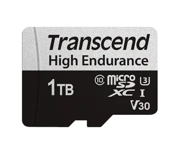 Transcend USD350V, 1 TB, MicroSDHC, Class 10, NAND, 100 MB/s, 85 MB/s