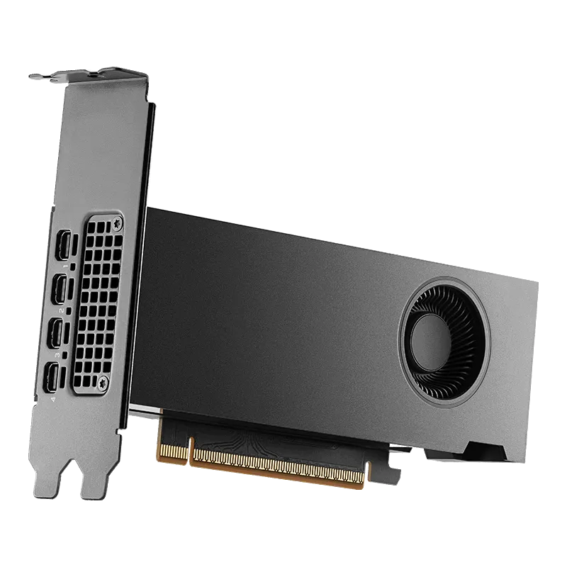 PNY NVIDIA RTX PRO 2000 Blackwell PCI-Express x16 Gen 5.0; 16 GB GDDR7 ECC 128-bit;  Adapter 4x Mini DP 2.1b; dual slot. 70W