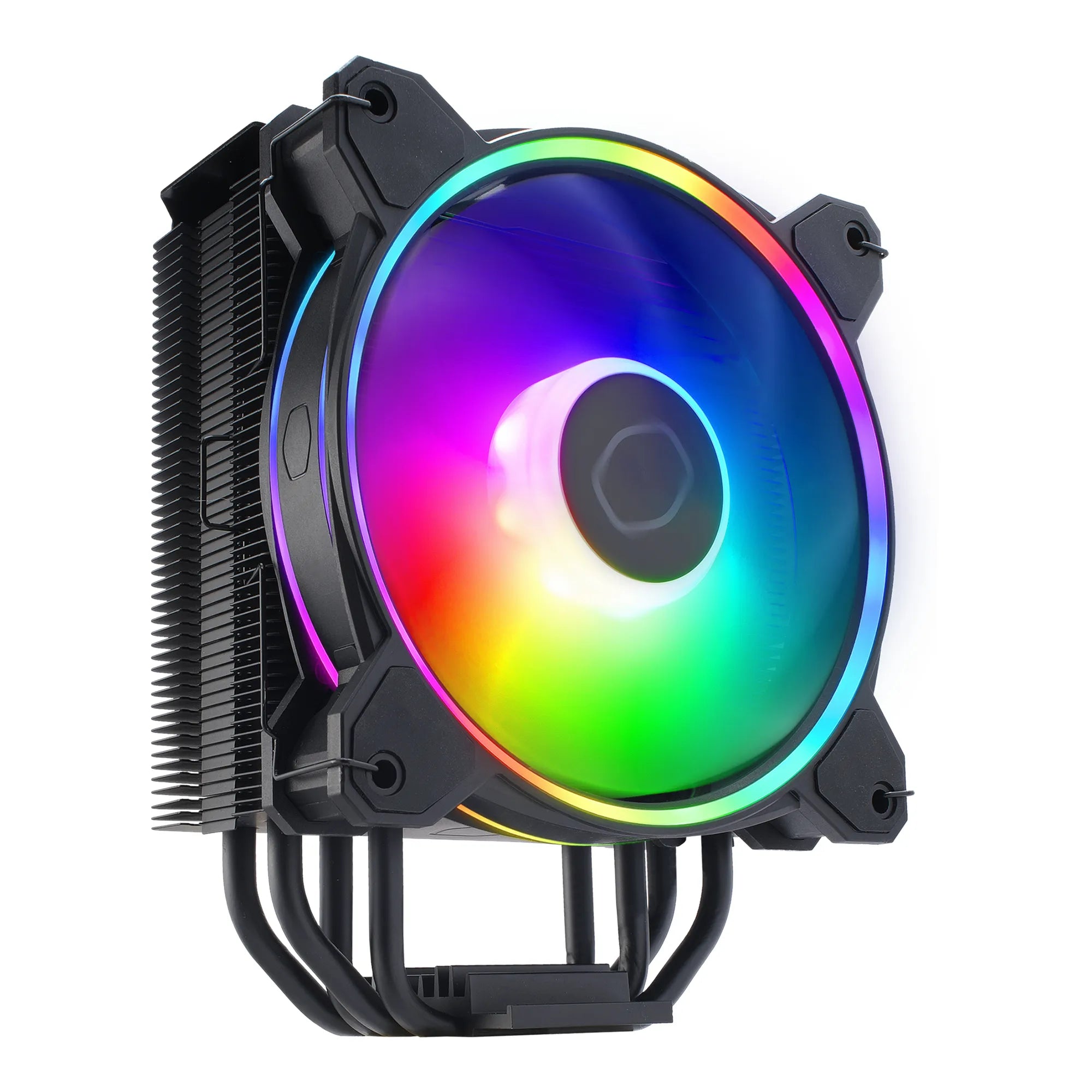 Cooler Master Hyper 212 Halo Black, Air cooler, 650 RPM, 2050 RPM, 27 dB, 51.88 cfm, Black