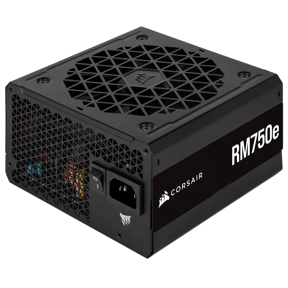 Corsair RM750e, 750 W, 100 - 240 V, 47 - 63 Hz, 5 A, 10 A, 110 W