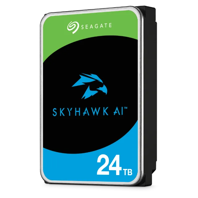 Seagate SkyHawk AI, 24 TB, 7200 RPM, 256 MB, 3.5", Serial ATA III