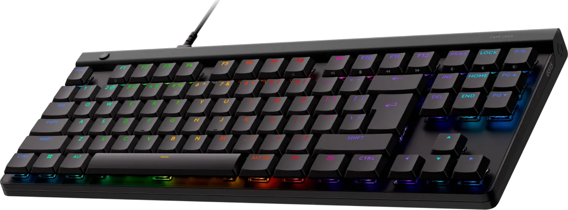Logitech G G515, Wired, USB, Mechanical, QWERTY, RGB LED, Black