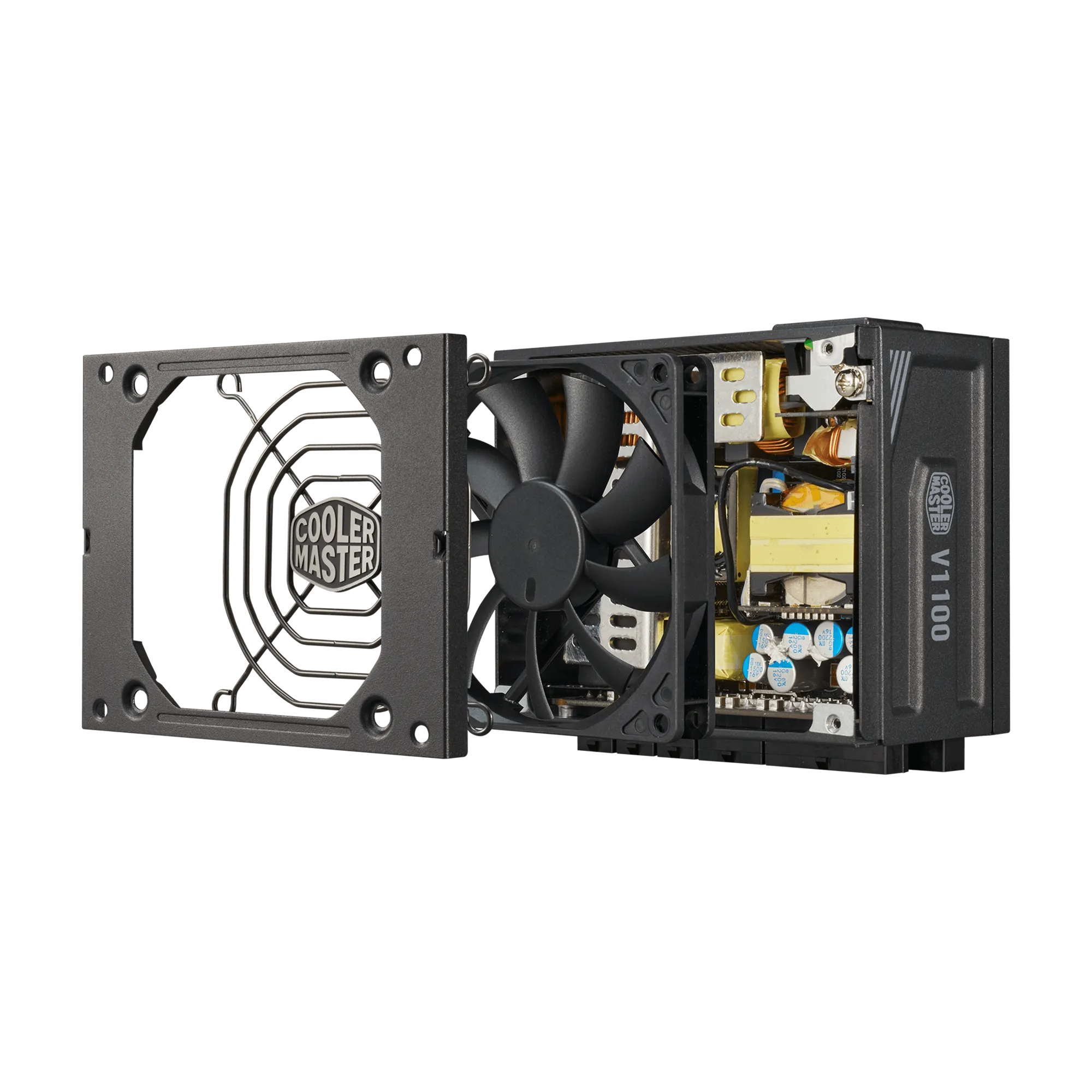 Cooler Master V SFX Platinum 1100, 1100 W, 100 - 240 V, 50 - 60 Hz, 6.5 - 14 A, Active, 120 W