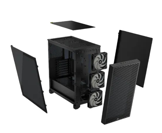 Corsair CC-9011255-WW, Midi Tower, PC, Black, ATX, Gaming, Multi