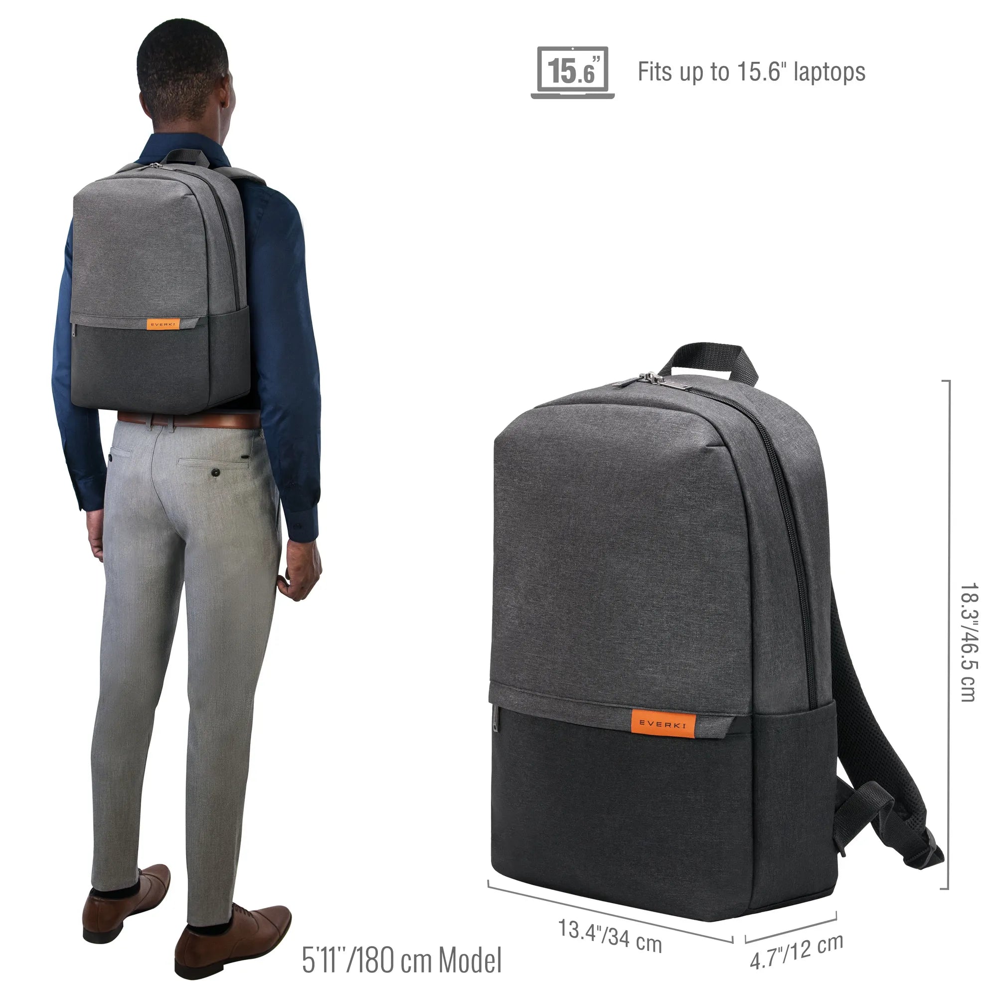 EVERKI 106 LAPTOP BACKPACK 15.6''