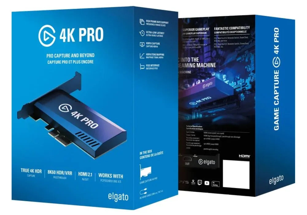 Game Capture 4K Pro (internal PCIe card.