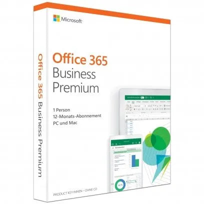 Office 365 Business Premium - Download - 1 user 1 Year Subscription - This item cannot be credited
