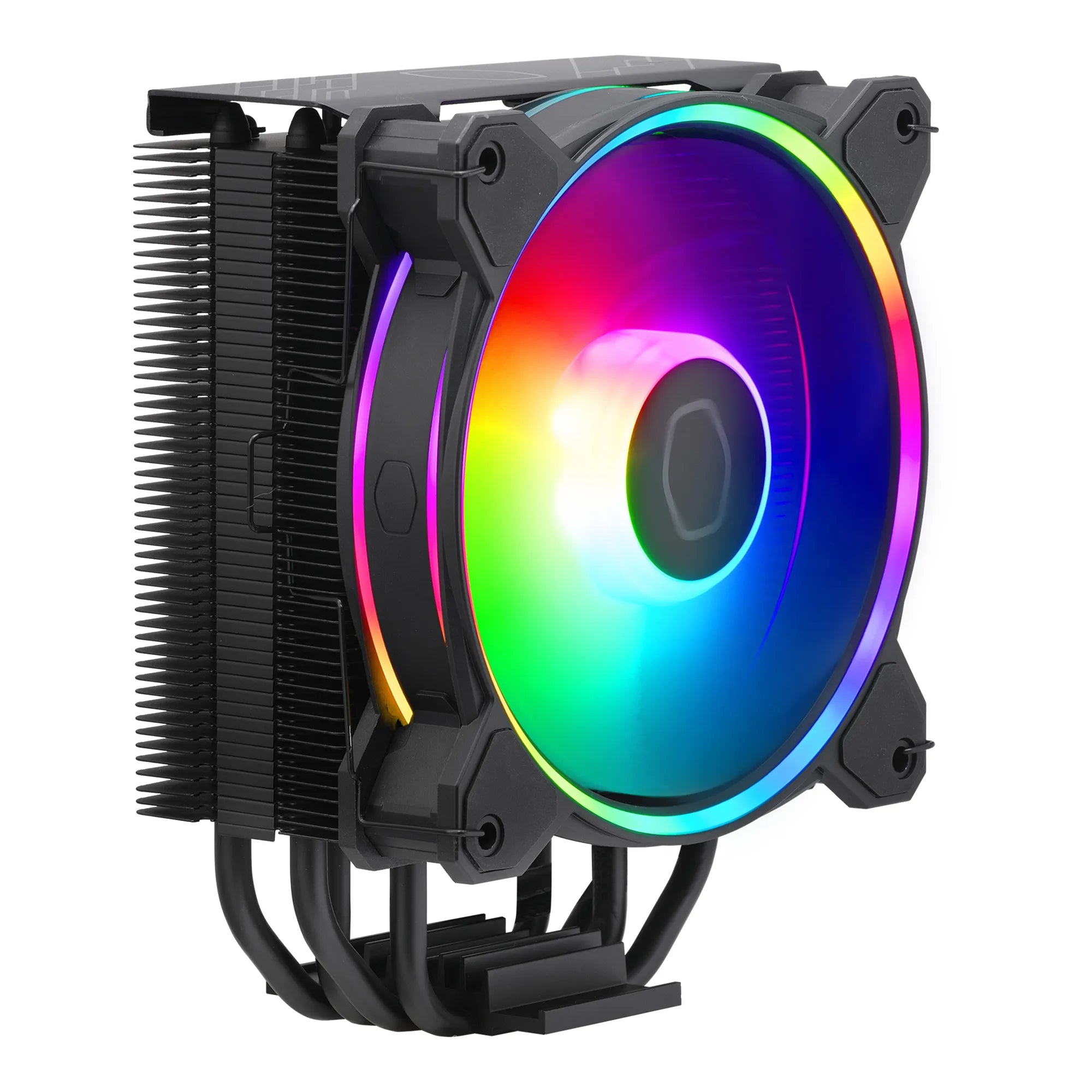 Cooler Master Hyper 212 Halo Black, Air cooler, 650 RPM, 2050 RPM, 27 dB, 51.88 cfm, Black