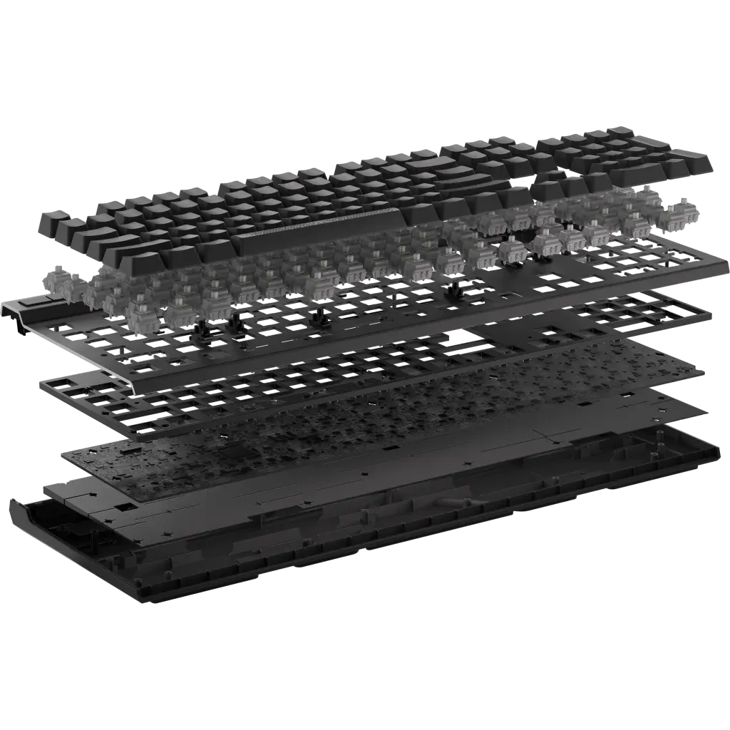 Corsair K70 MAX, Full-size (100%), Wired, USB, RGB LED, Black