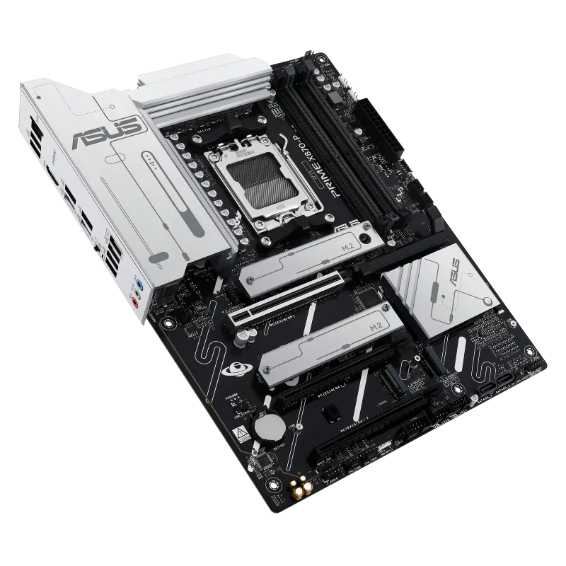 ASUS PRIME X870-P, AMD, Socket AM5, AMD Ryzen™ 3, AMD Ryzen™ 5, AMD Ryzen™ 7, AMD Ryzen 9 7th Gen, AMD Ryzen 9 8th Gen, AMD..., Socket AM5, DDR5-SDRAM, 192 GB