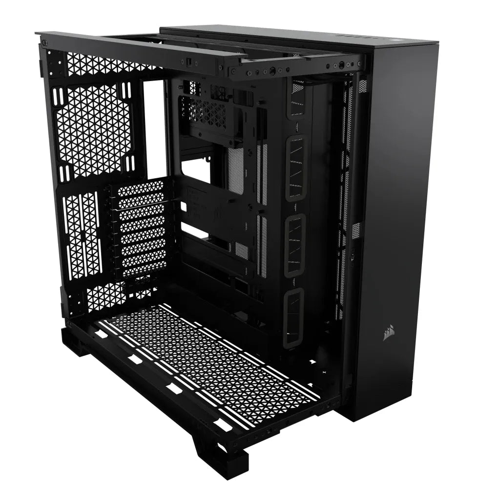 Corsair 6500D AIRFLOW, Midi Tower, PC, Black, ATX, 19 cm, 40 cm