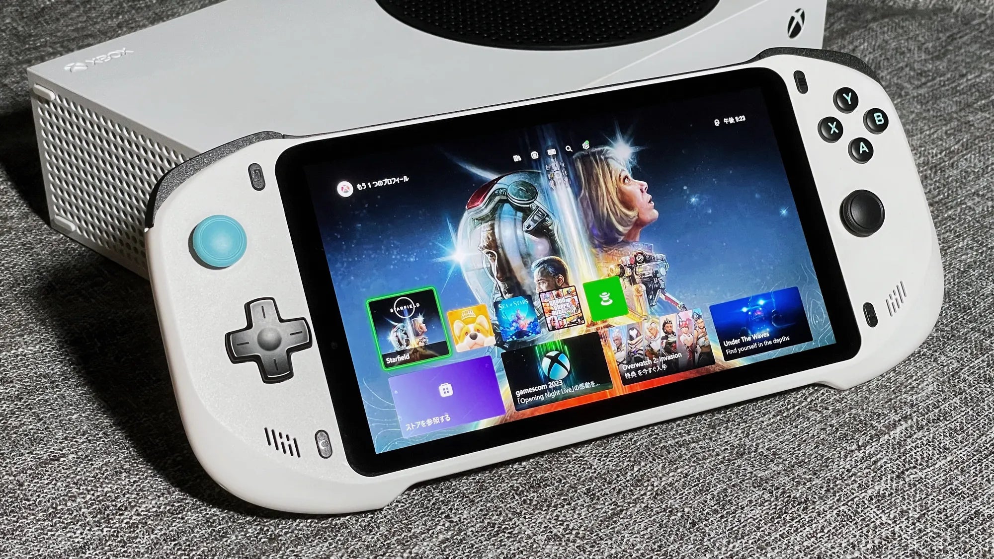 Abxylute one 64G White with Pre-applied Screen protector; Remote Play Client Only  XBOX/PS/STEAM  and android OS.