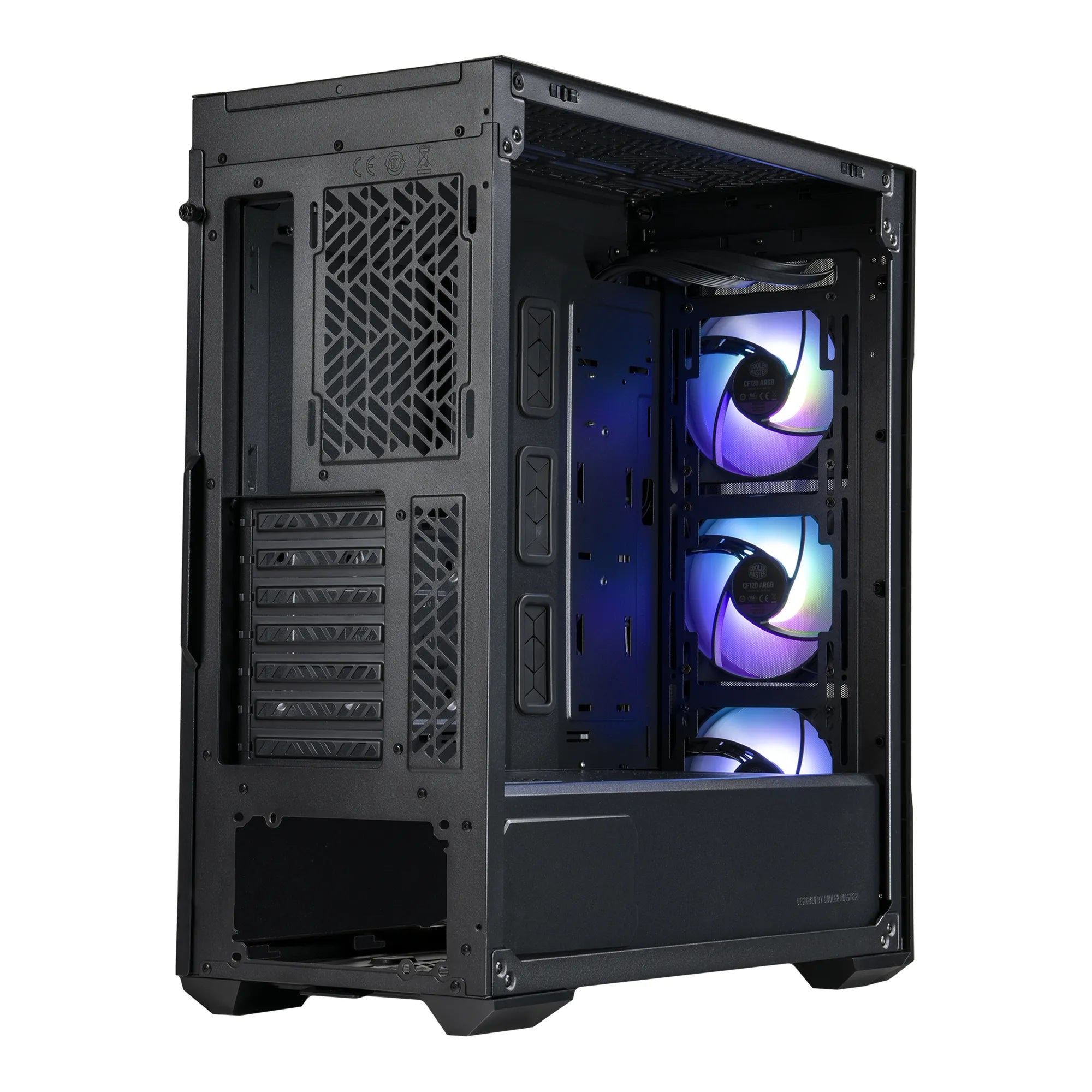 Cooler Master MasterBox TD500 Mesh V2, Midi Tower, PC, Black, ATX, EATX, micro ATX, Mini-ITX, SSI CEB, Mesh, Plastic, Steel, Tempered glass, Multi