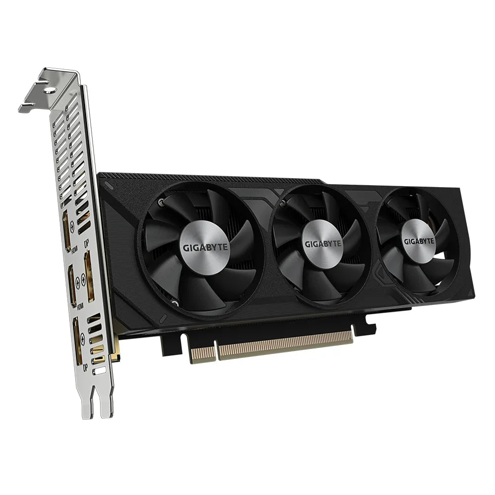 Gigabyte GeForce RTX 4060 OC Low Profile 8G, GeForce RTX­ 4060, 8 GB, GDDR6, 128 bit, 7680 x 4320 pixels, PCI Express 4.0