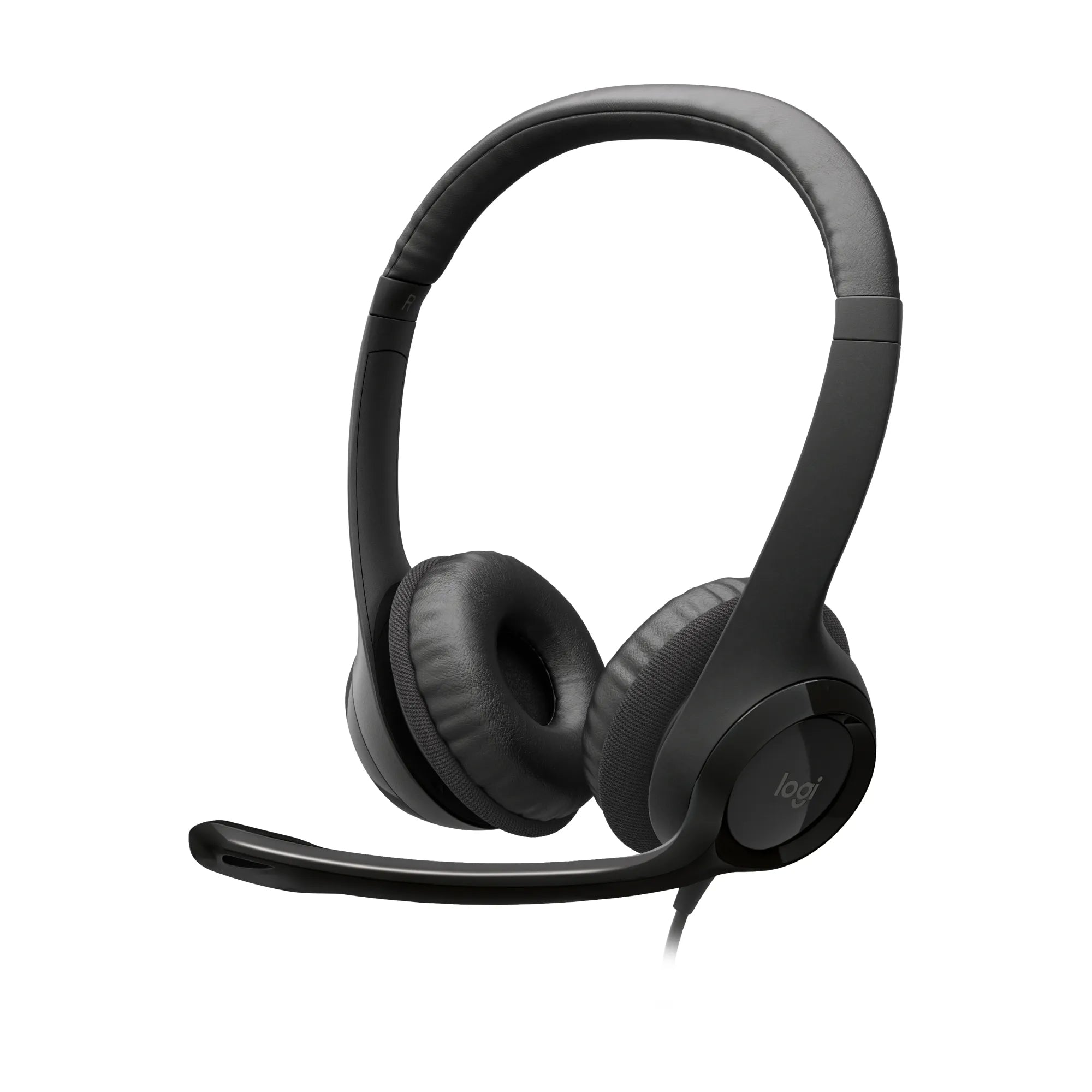 Logitech H390 USB Computer Headset, Wired, Office/Call center, 20 - 20000 Hz, 197 g, Headset, Black