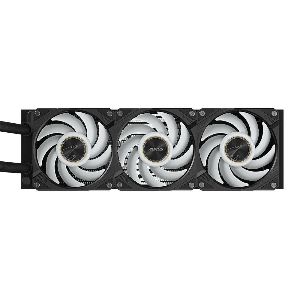 GIGABYTE AORUS WATERFORCE X II 360 360mm cooler; Intel 115x;1200;1700;1851 / AMD TR4; AM5; AM4; sTR5