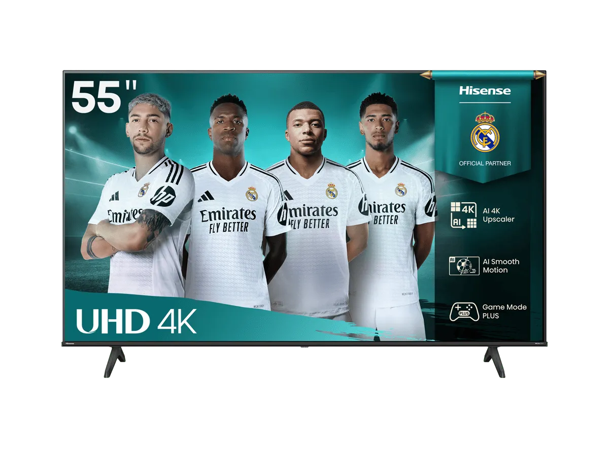 Hisense 55A6Q, 139.7 cm (55"), 3840 x 2160 pixels, LED, Smart TV, Wi-Fi, Black