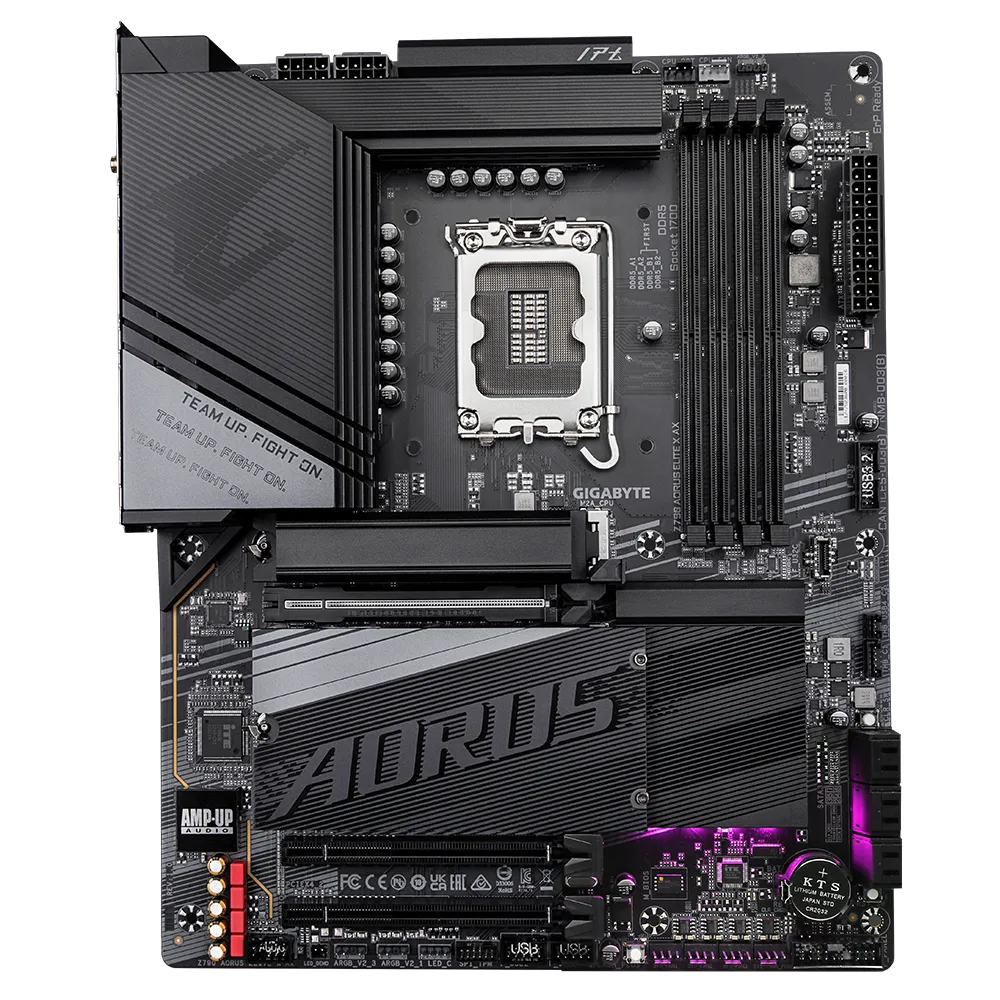 GIGABYTE Z790 AORUS ELITE X AX, Intel, LGA 1700, Intel® Celeron®, Intel® Core™ i3, Intel® Core™ i5, Intel® Core™ i7, Intel® Core™ i9,..., LGA 1700, DDR5-SDRAM, 192 GB