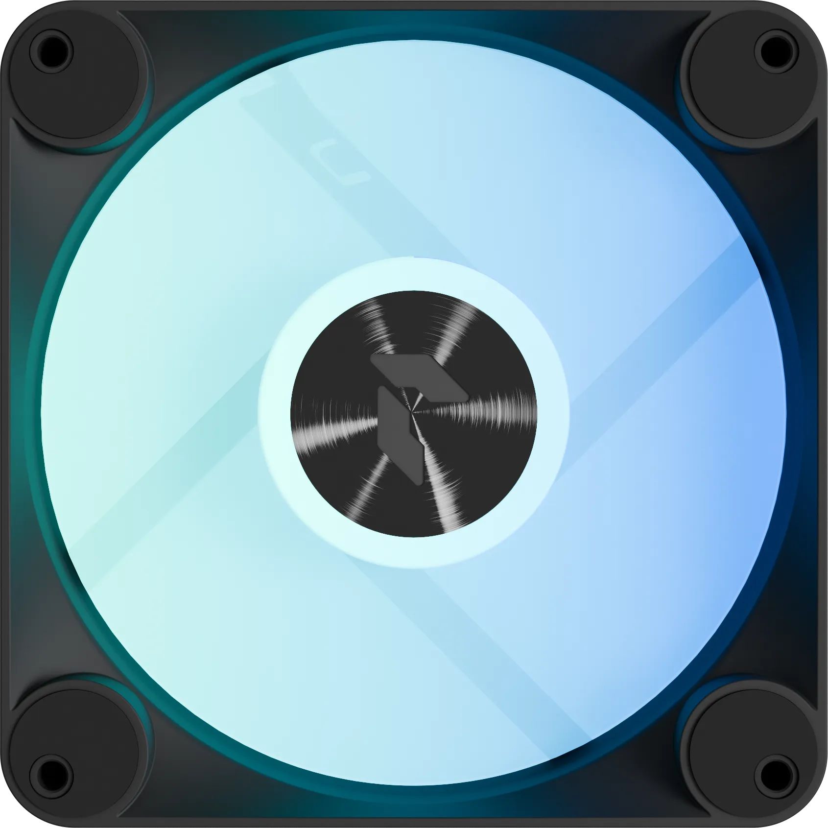 Aerocool APNX FP1-R 120mm PWM ARGB Fan - Black. 