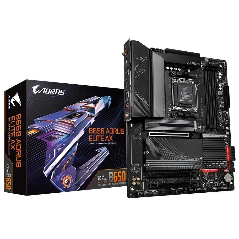 GIGABYTE AMD B650 Aorus Elite Chipset for AMD AM5; 4x DDR5;