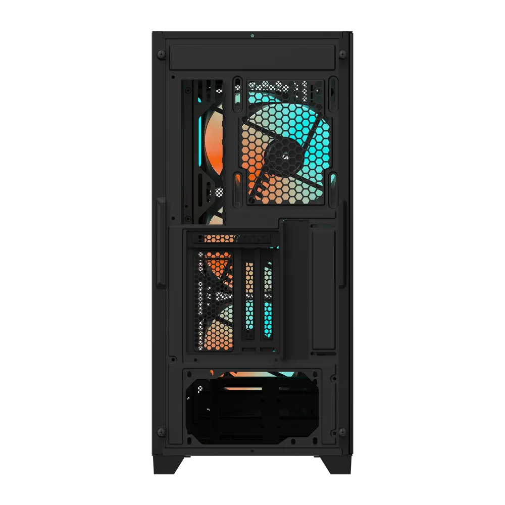 Gigabyte C301 Glass ATX Chassis; 2x 3.5'' | 2x 2.5'' Drive Bays; 360mm Radiator compatible; 4x 120mm fan incl; White