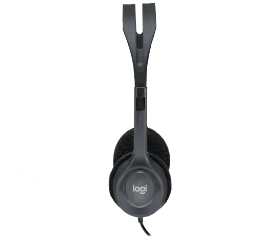 Logitech H110 Stereo Headset, Wired, Office/Call center, 20 - 20000 Hz, 74 g, Headset, Grey