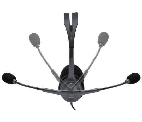 Logitech H110 Stereo Headset, Wired, Office/Call center, 20 - 20000 Hz, 74 g, Headset, Grey
