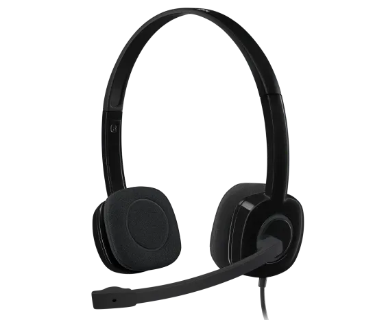 Logitech H150 Stereo Headset, Wired, Office/Call center, 20 - 20000 Hz, 80 g, Headset, Black