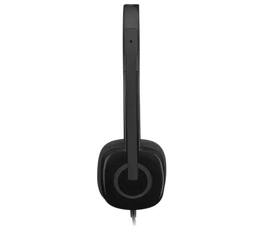 Logitech H150 Stereo Headset, Wired, Office/Call center, 20 - 20000 Hz, 80 g, Headset, Black