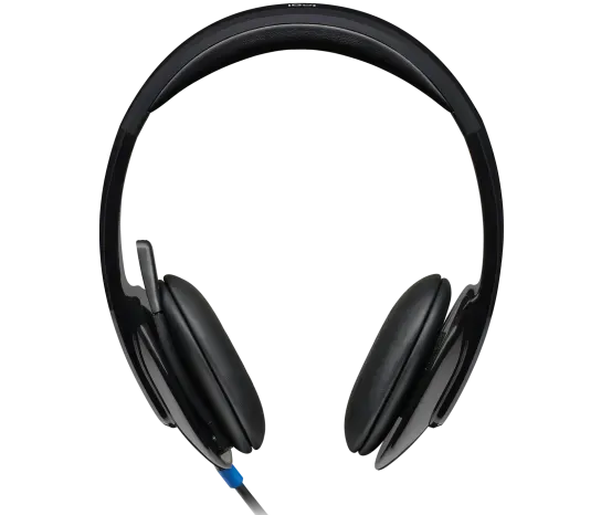 Logitech H540 USB Computer Headset, Wired, Office/Call center, 20 - 20000 Hz, 120 g, Headset, Black